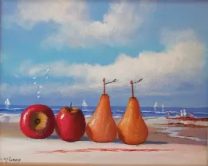 Val McGann-A Day at The Beach